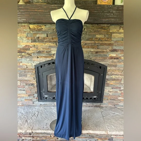 halter neck boho wedding dress Isoldea main image 1